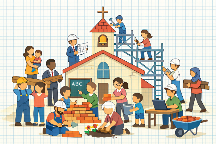 COSTRUIAMO ASSIEME LA COMUNITÀ CRISTIANA